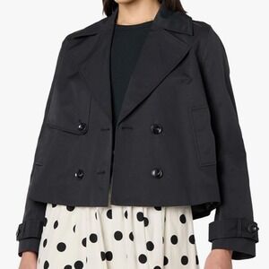 The Drop NWT Mara Cropped‎ Trench Jacket